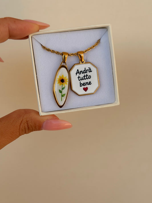 Collana Torchon ANDRÀ TUTTO BENE