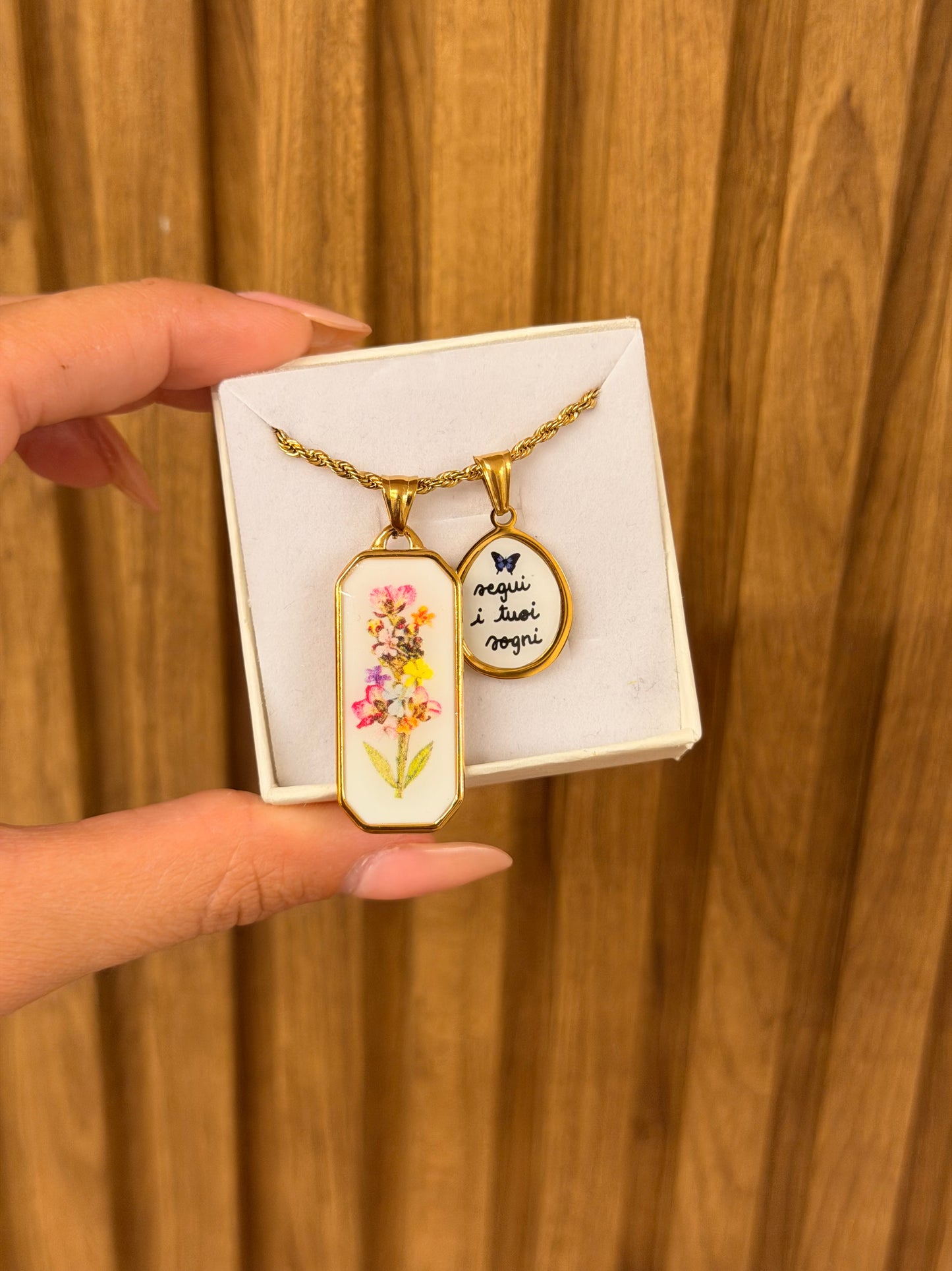 Collana Torchon SEGUI I TUOI SOGNI