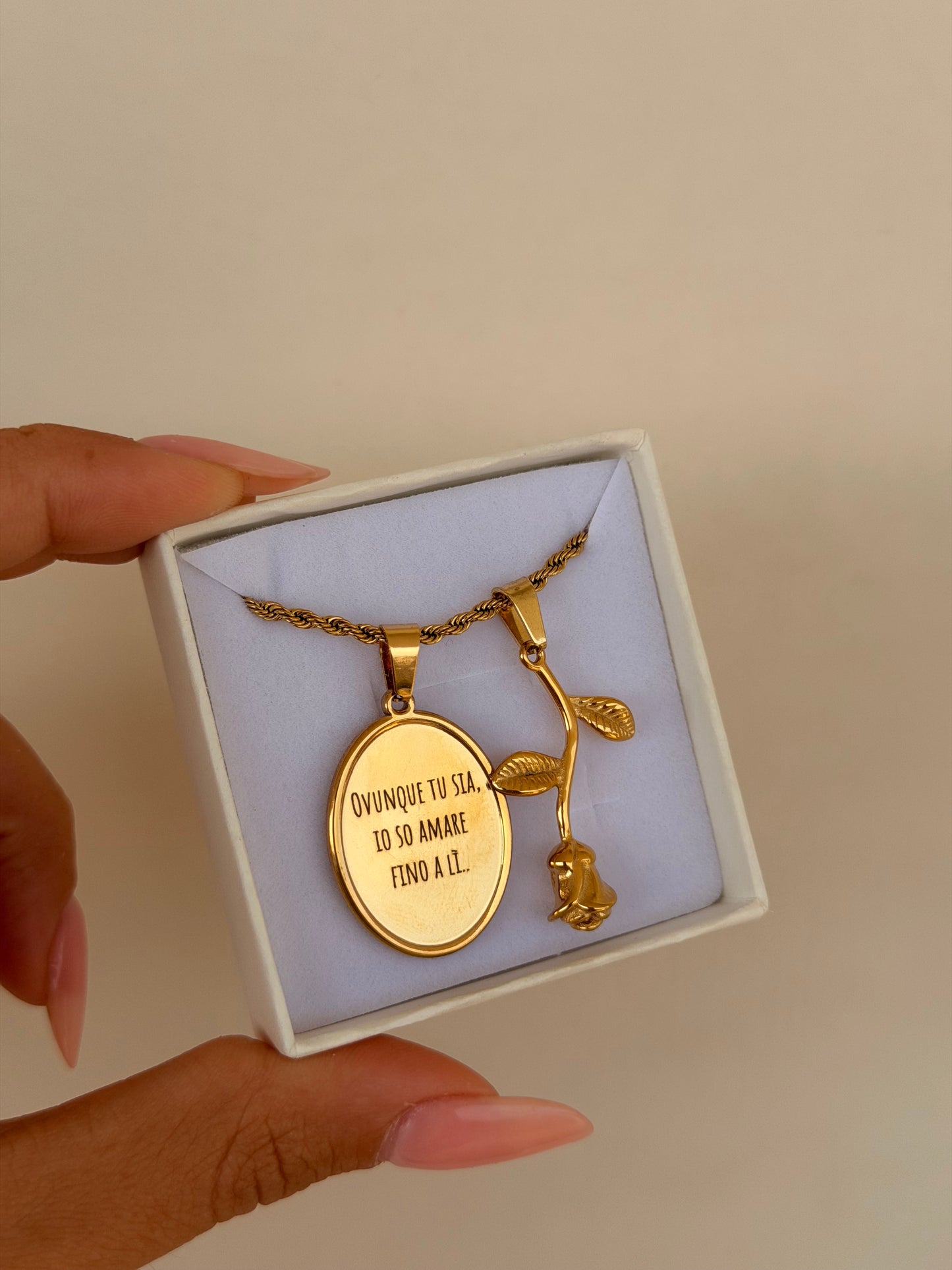 Collana Torchon OVUNQUE TU SIA