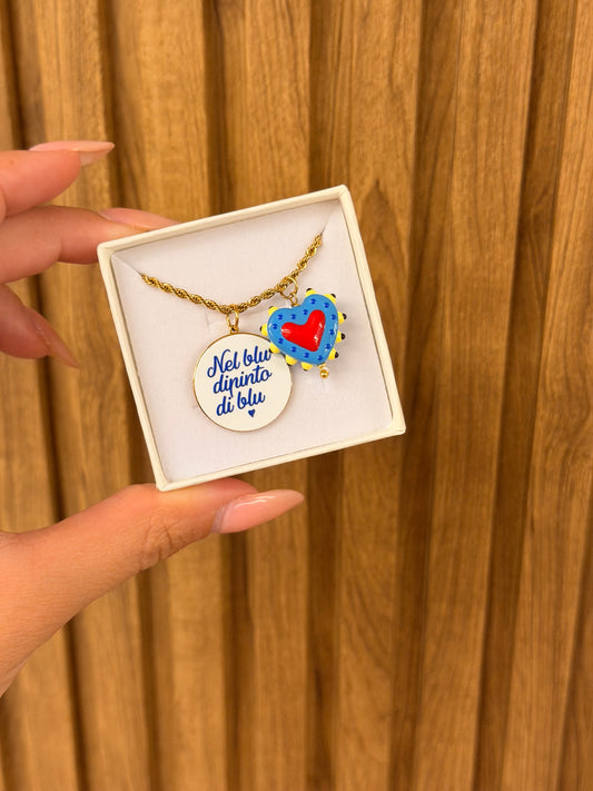 Collana NEL BLU DIPINTO DI BLU