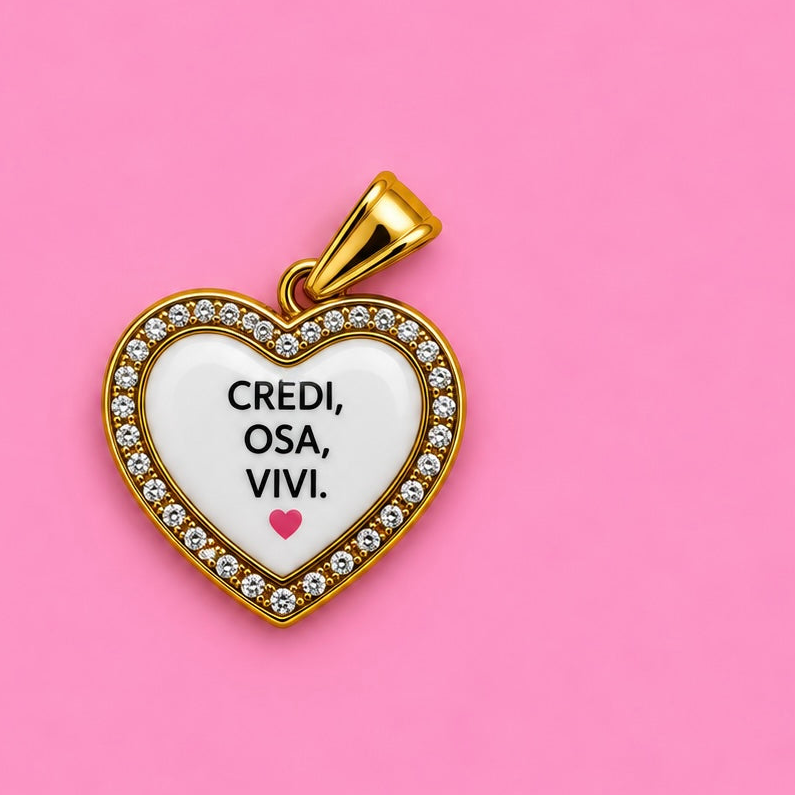 Ciondolo CREDI OSA VIVI