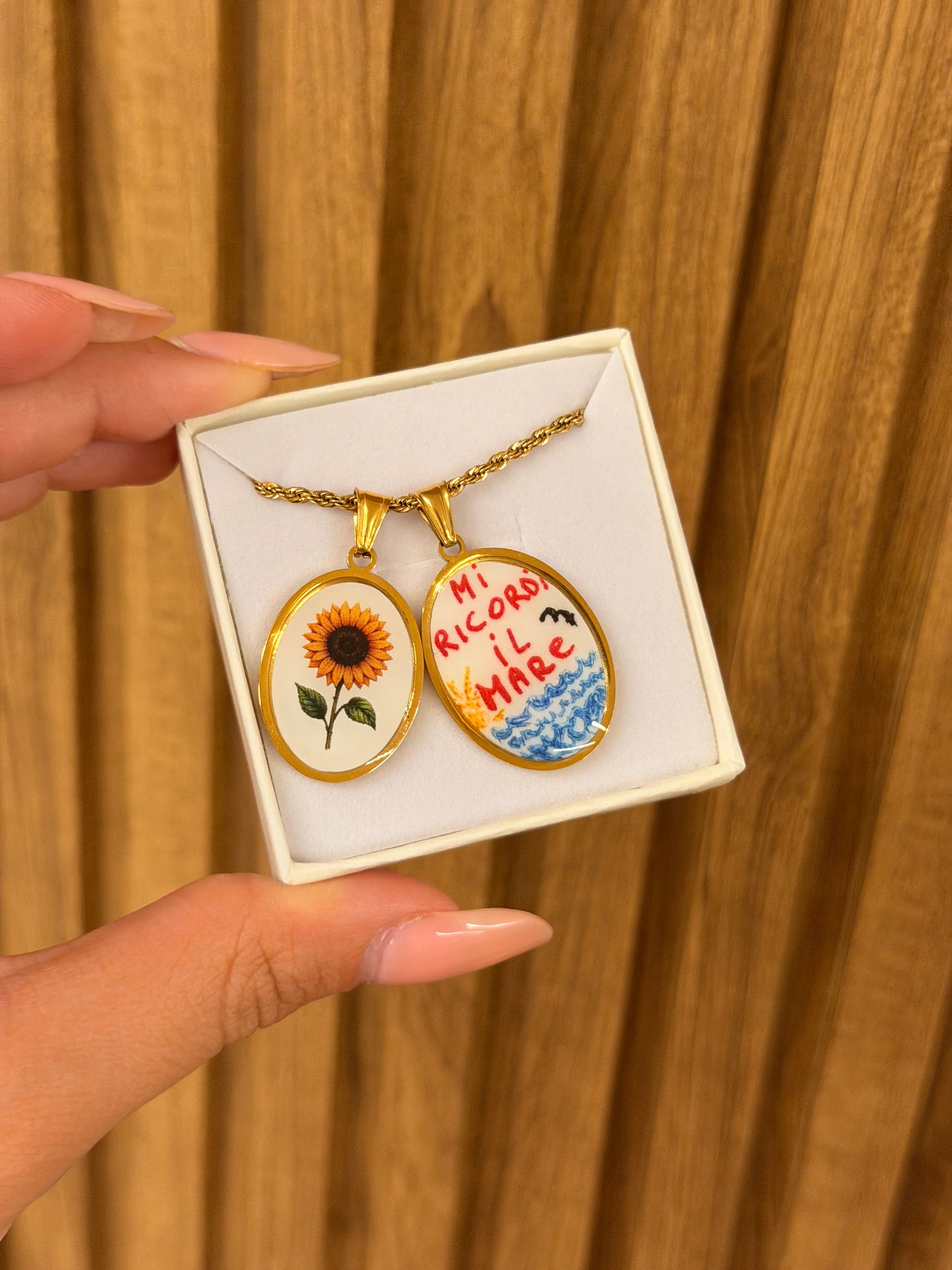 Collana Torchon MI RICORDI IL MARE