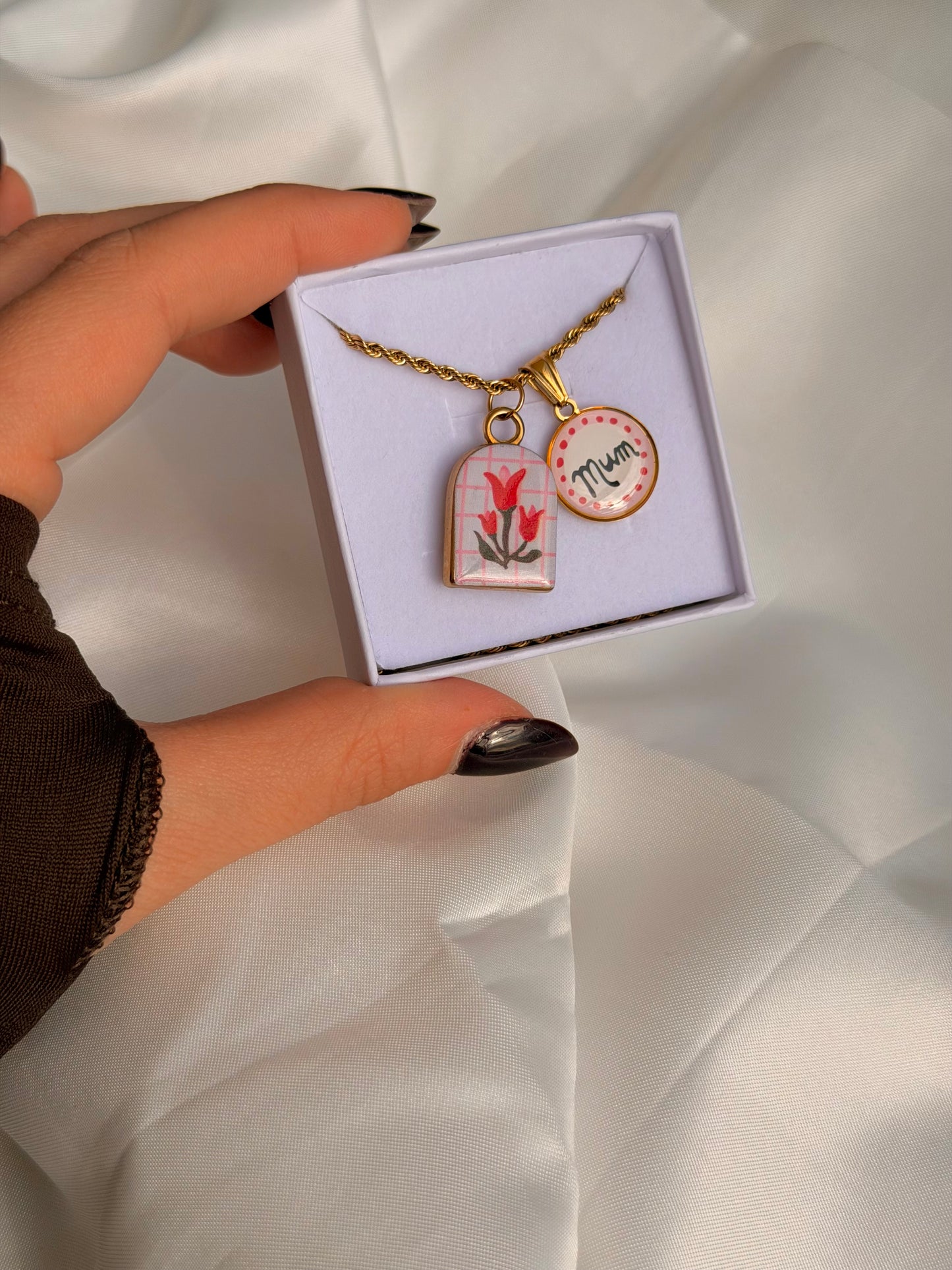 Collana Torchon FIORI DI MAMMA