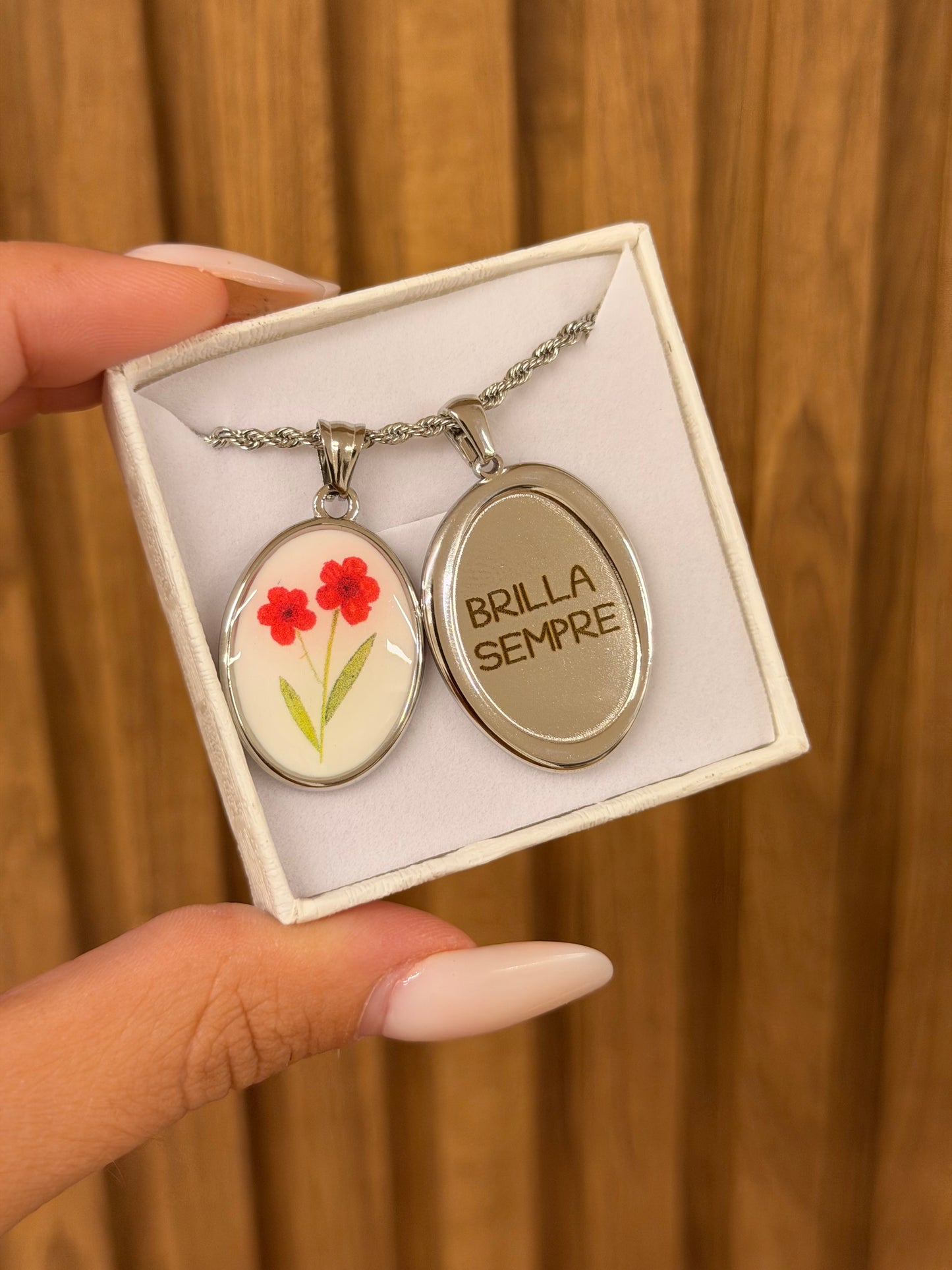 Collana Torchon BRILLA SEMPRE IN SILVER