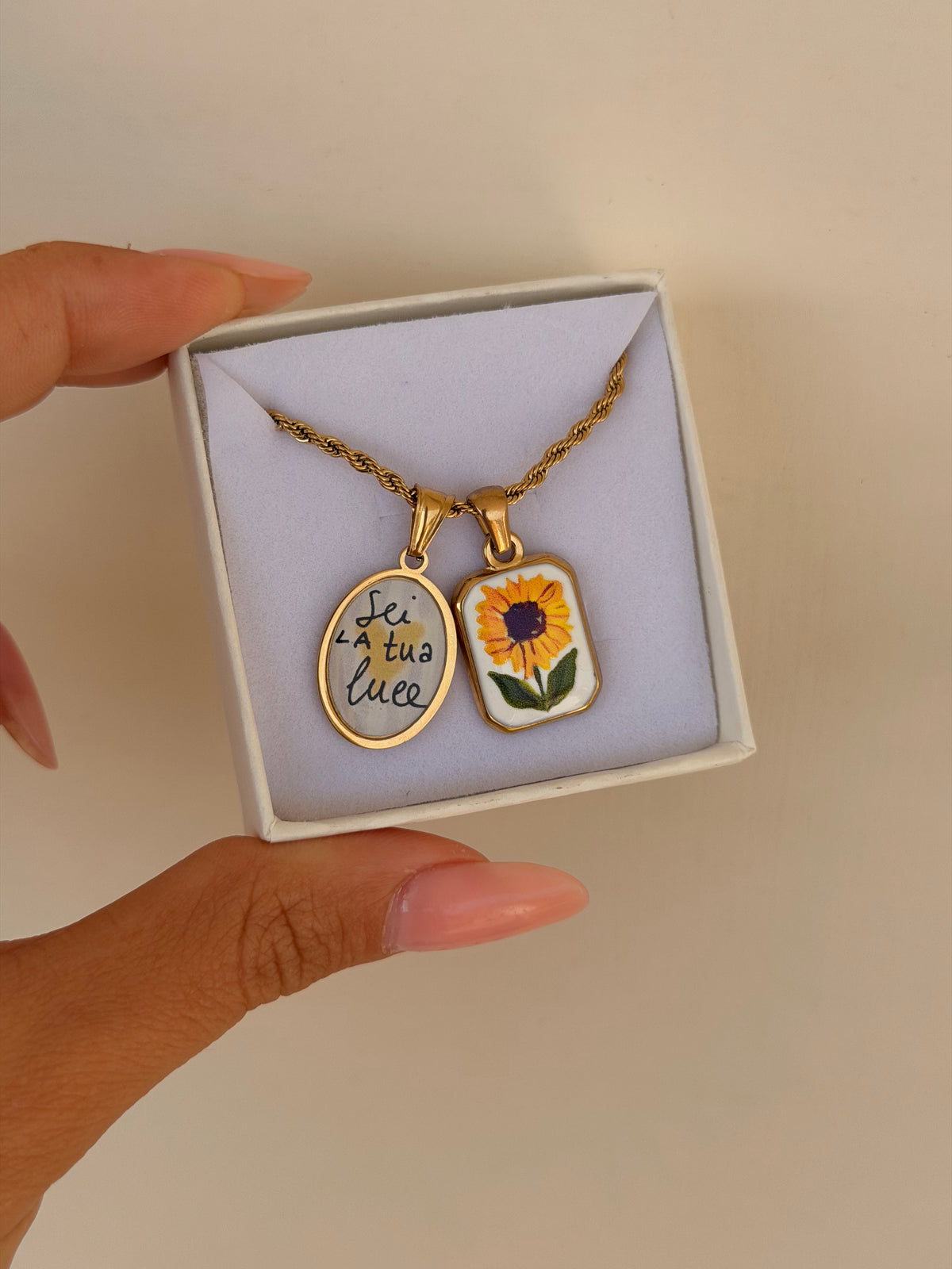 Collana Torchon BRILLA DI LUCE TUA