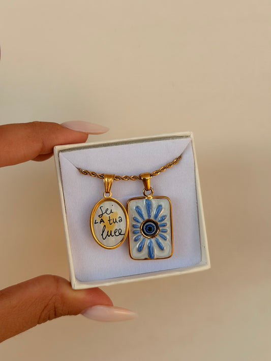 Collana Torchon IL TUO VALORE LA TUA LUCE
