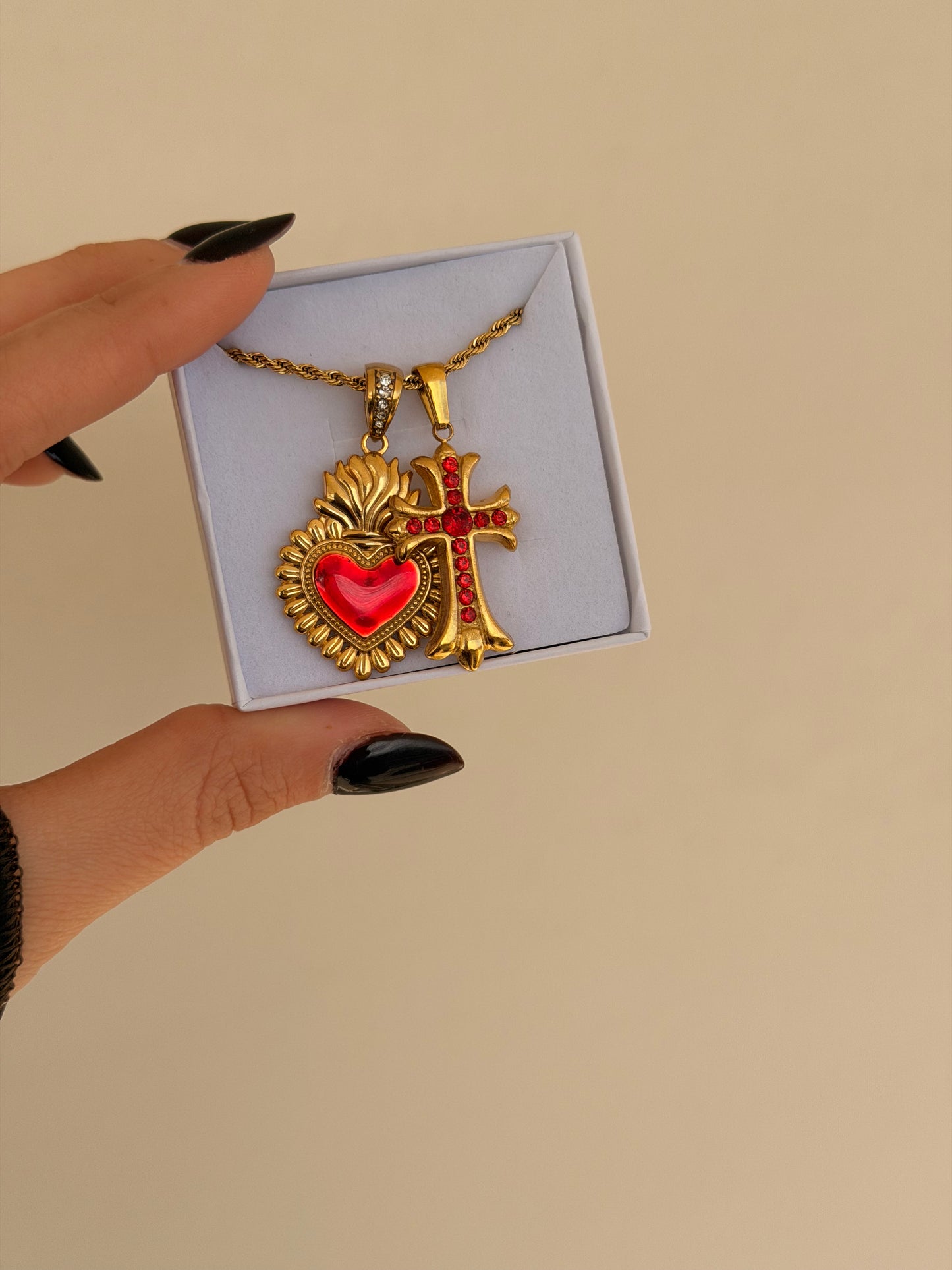 Collana CUORE CHE ARDE
