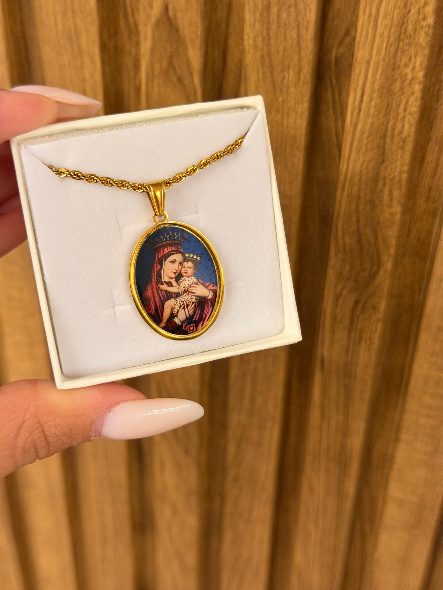 Collana Torchon MADONNINA MIA