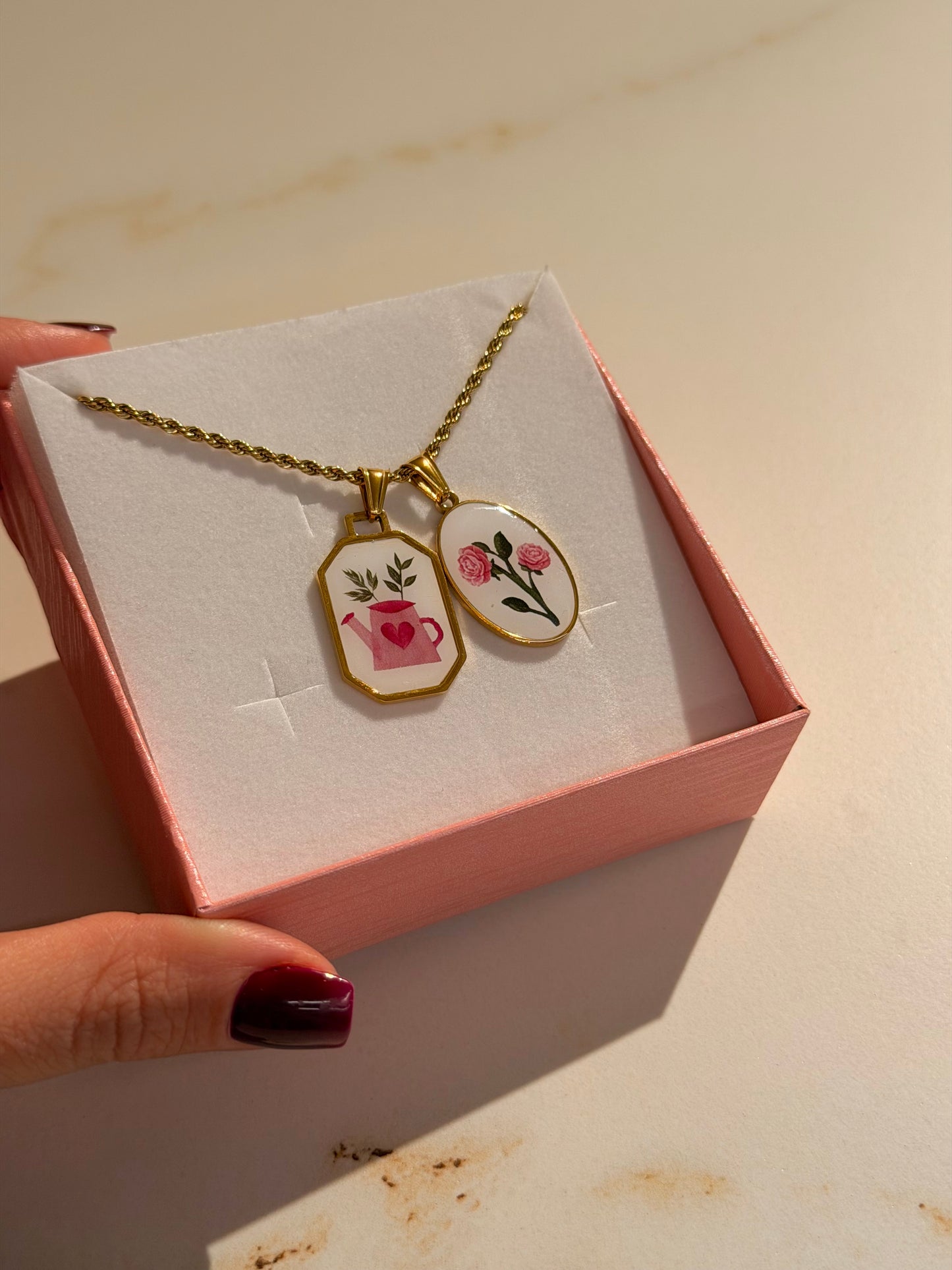 Collana TORCHON MI PRENDO CURA DI TE