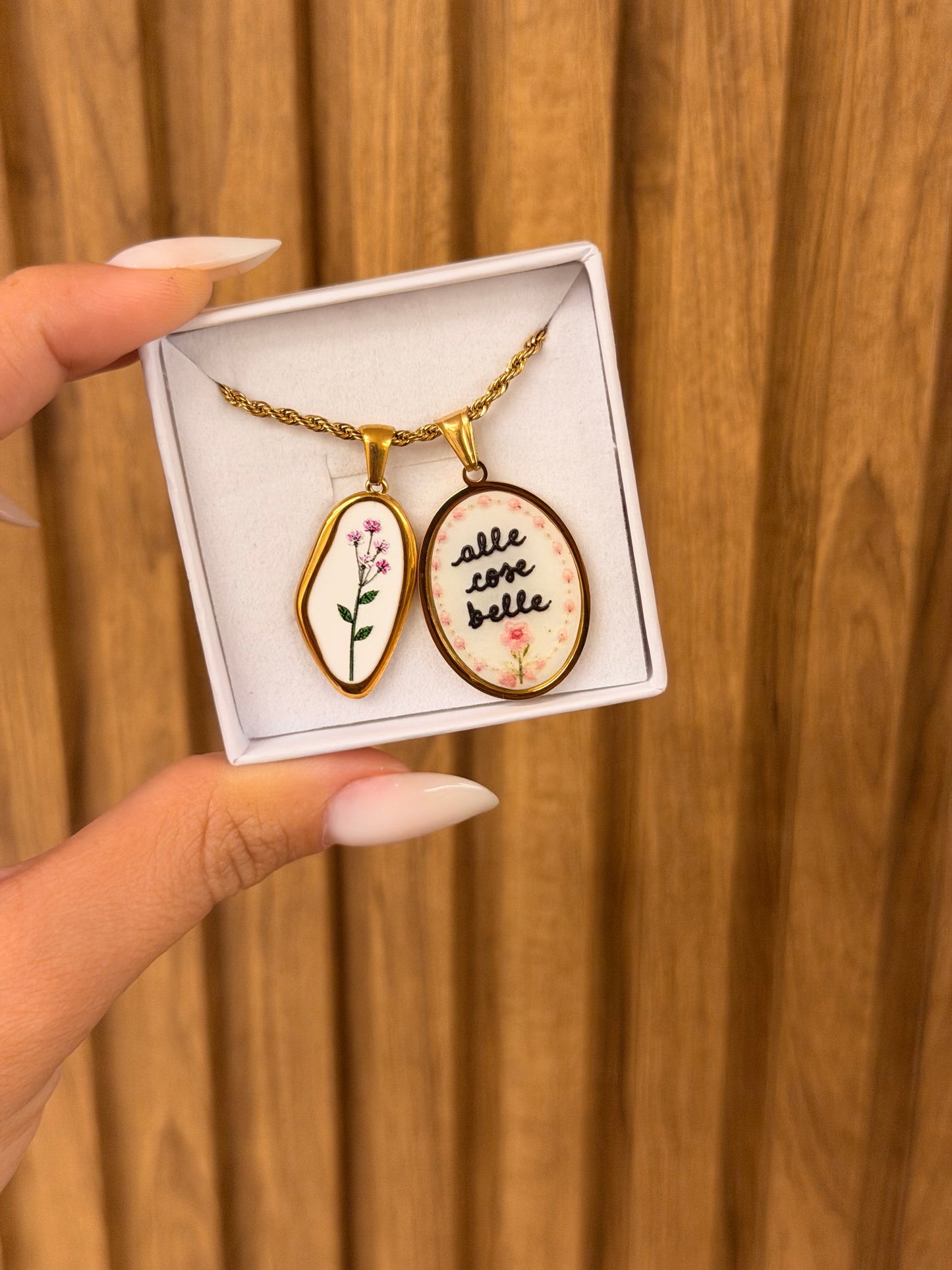 Collana Torchon CREDERCI SEMPRE