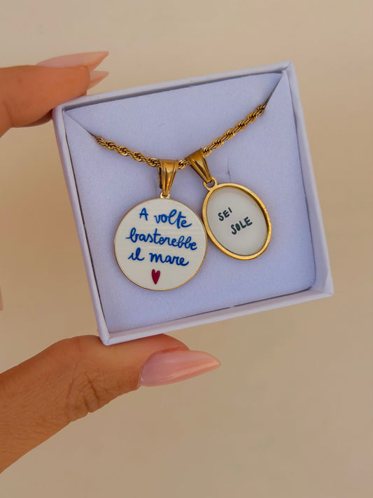 Collana BASTEREBBE IL MARE