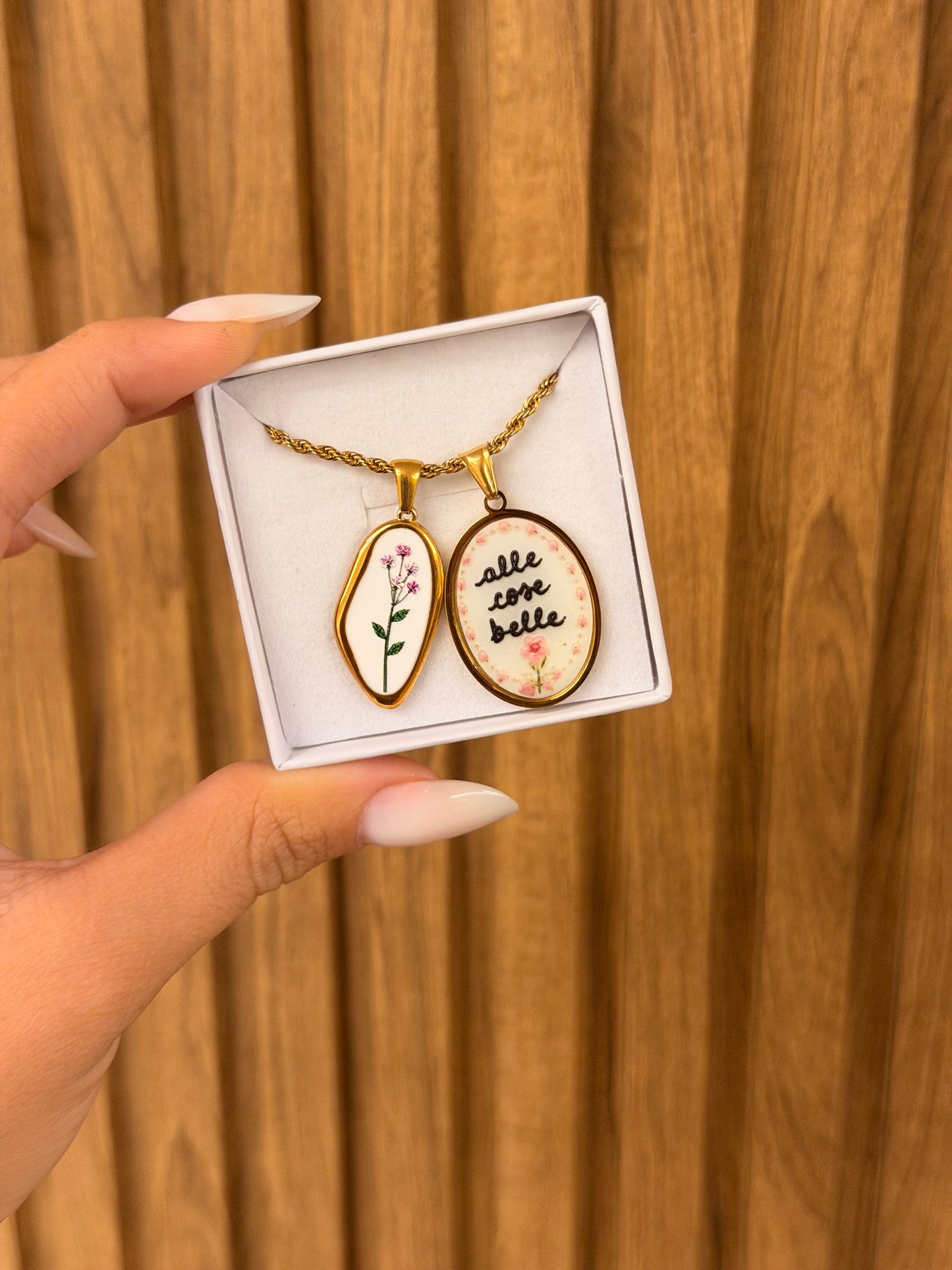 Collana Torchon CREDERCI SEMPRE