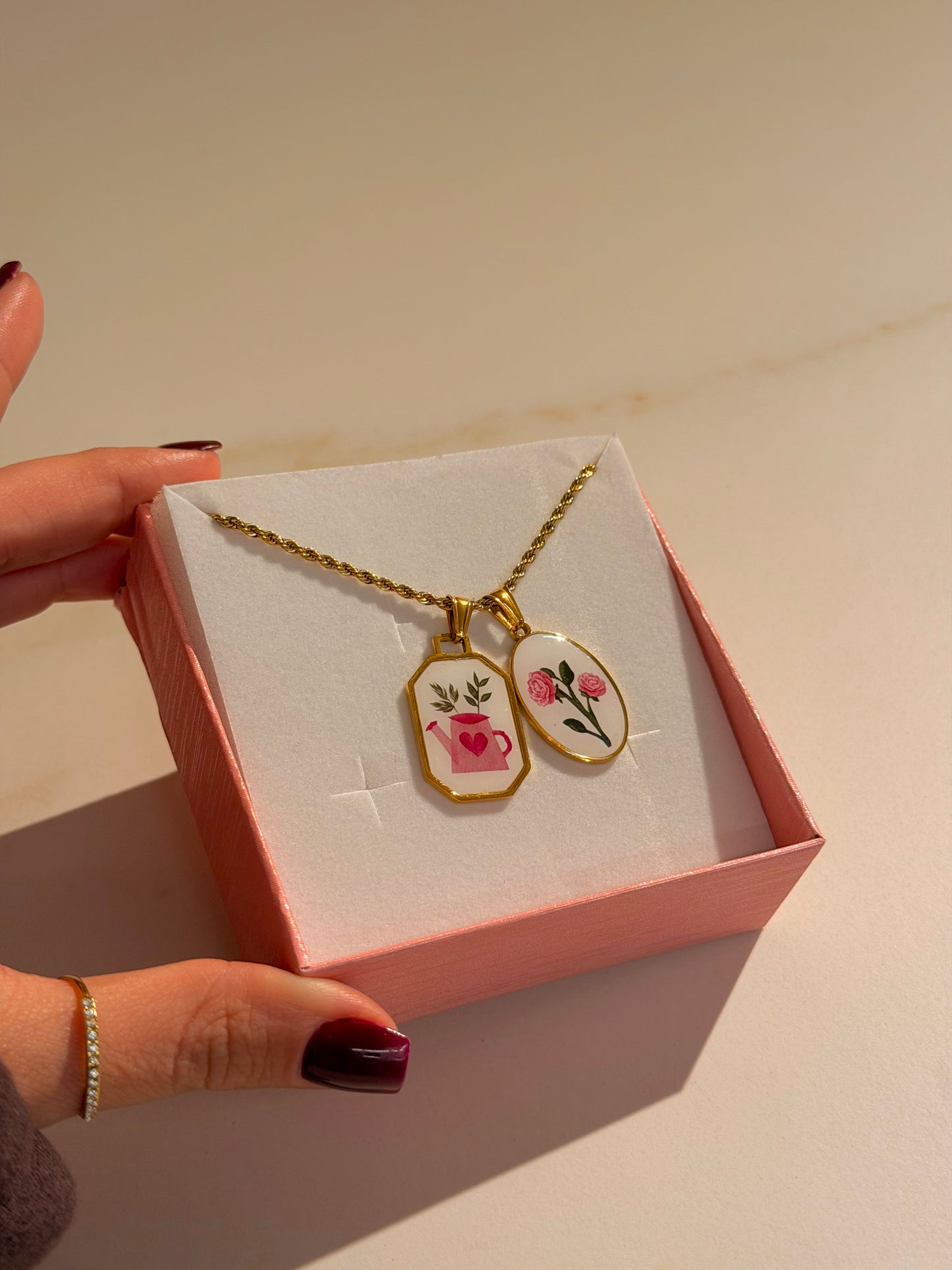 Collana TORCHON MI PRENDO CURA DI TE