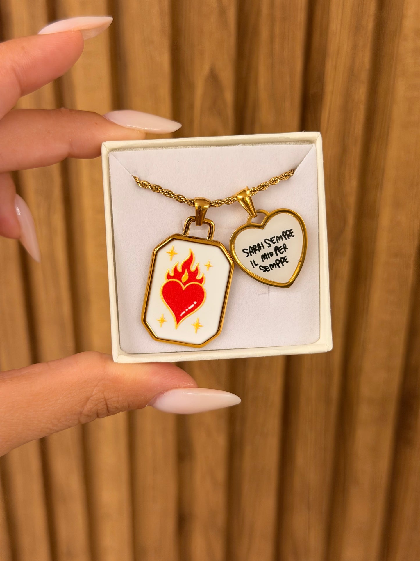 Collana Torchon AMORE INDISSOLUBILE