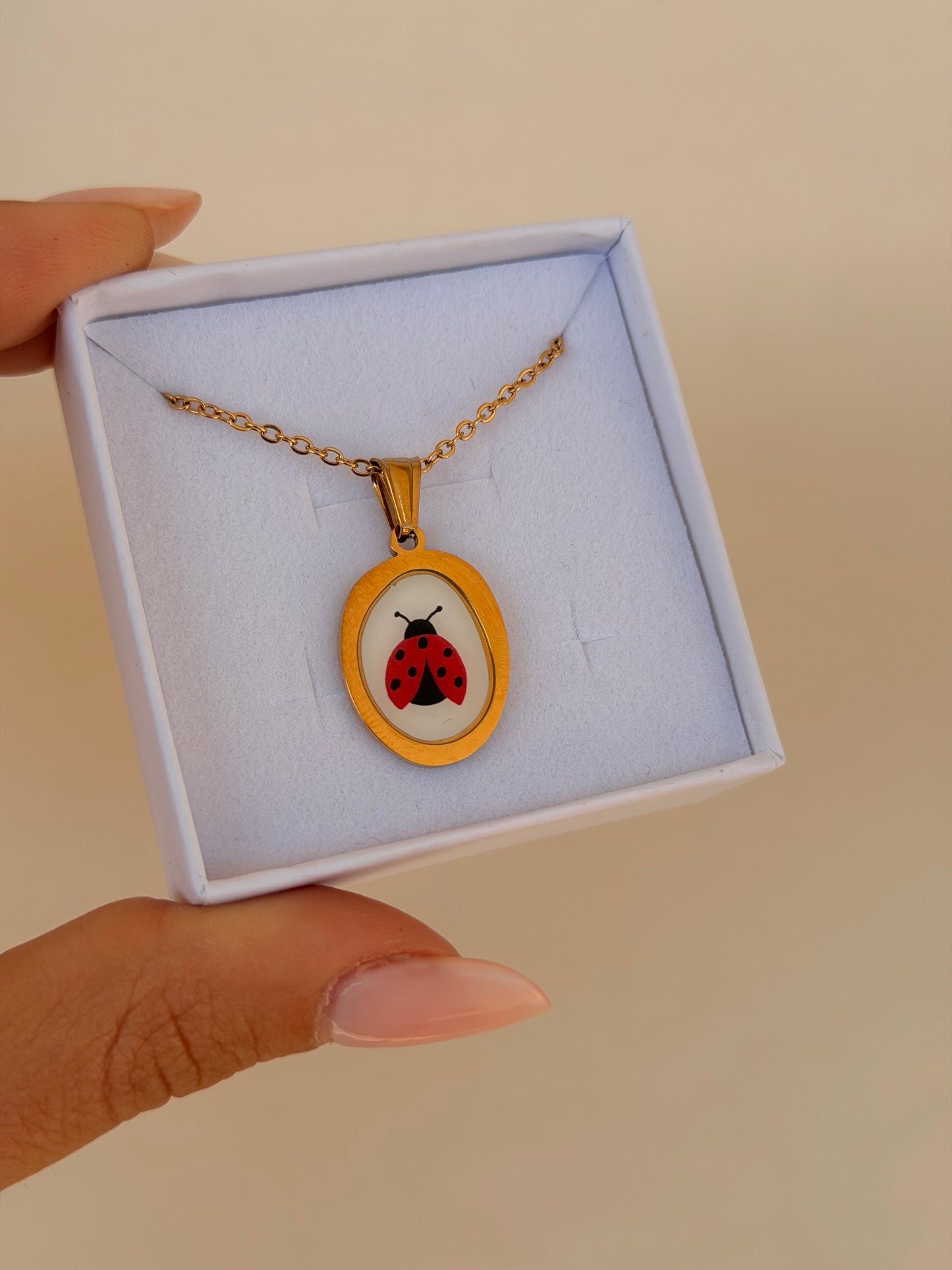 Collana COCCINELLA FORTUNATA