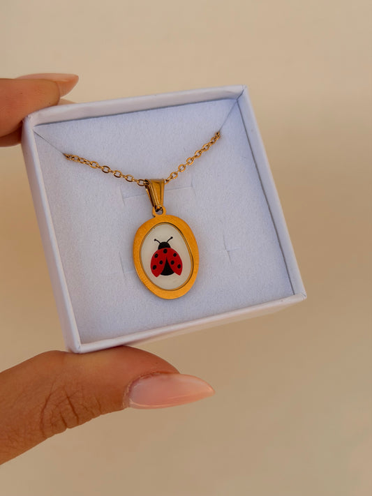 Collana COCCINELLA FORTUNATA