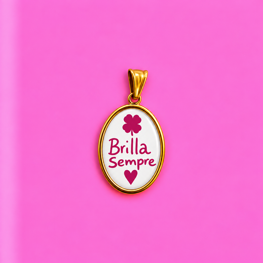 Ciondolo BRILLA SEMPRE