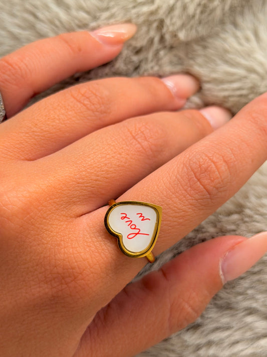 Anello LOVE YOU