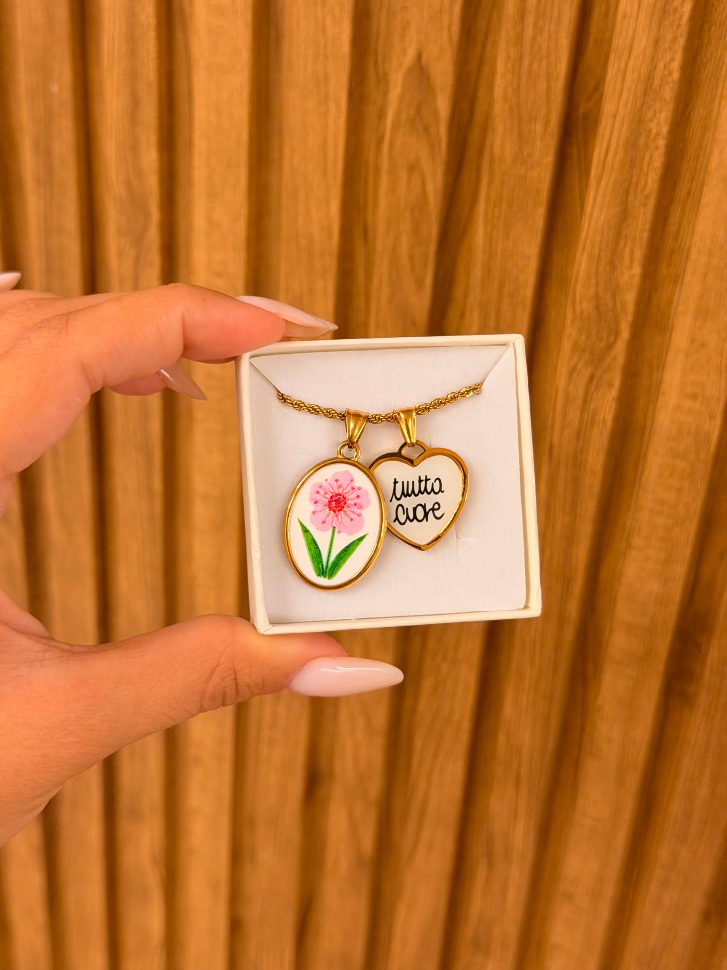 Collana Torchon TUTTA CUORE