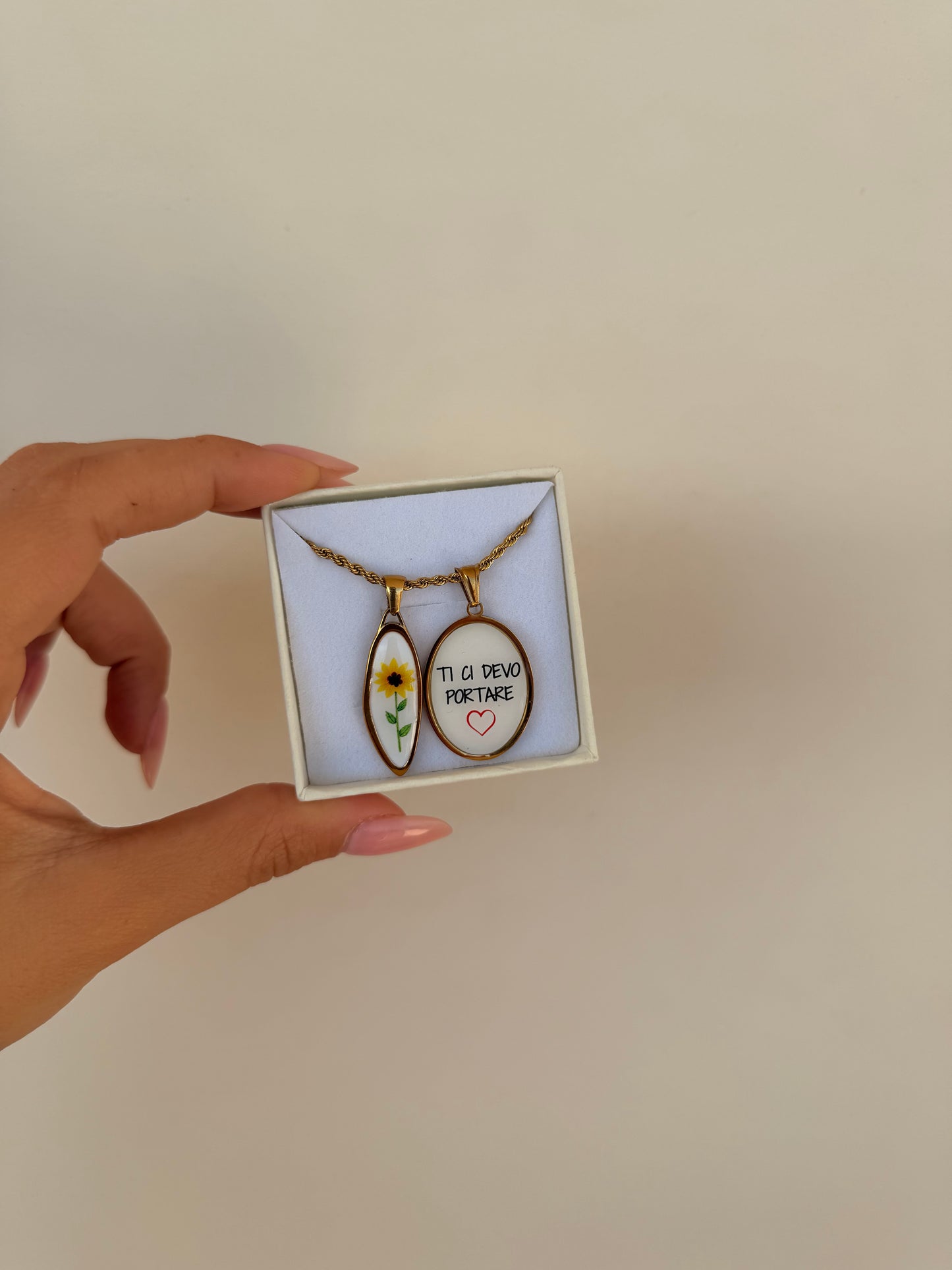 Collana Torchon TI CI DEVO PORTARE