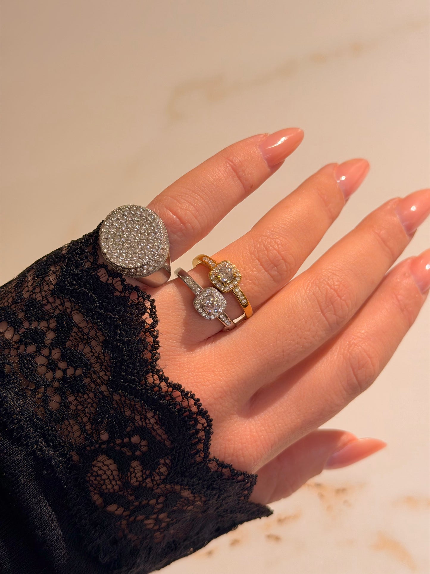 Anello Quadrotto Luxury