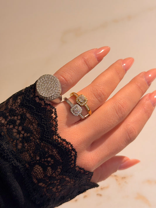 Anello Quadrotto Luxury