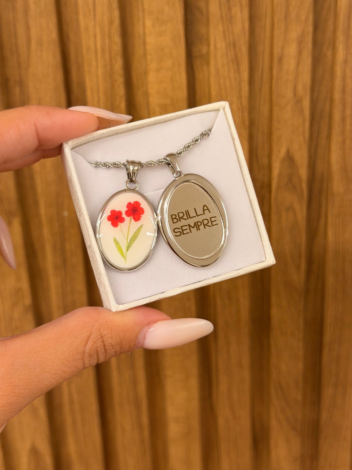 Collana Torchon BRILLA SEMPRE IN SILVER