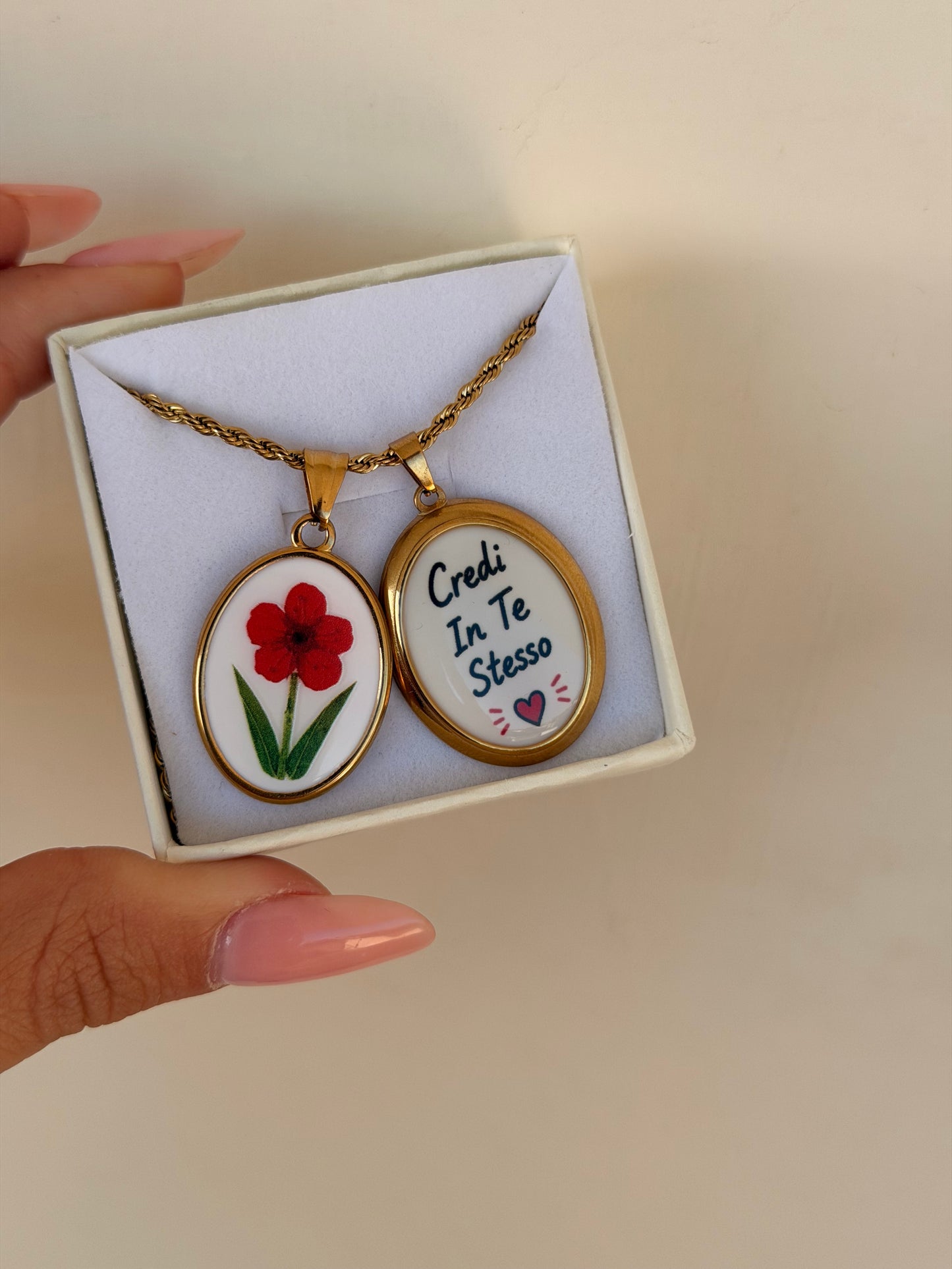 Collana Torchon CREDI IN TE STESSO