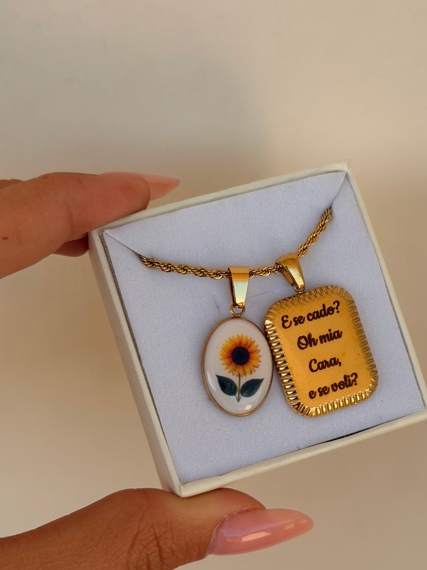 Collana Torchon E SE VOLI?