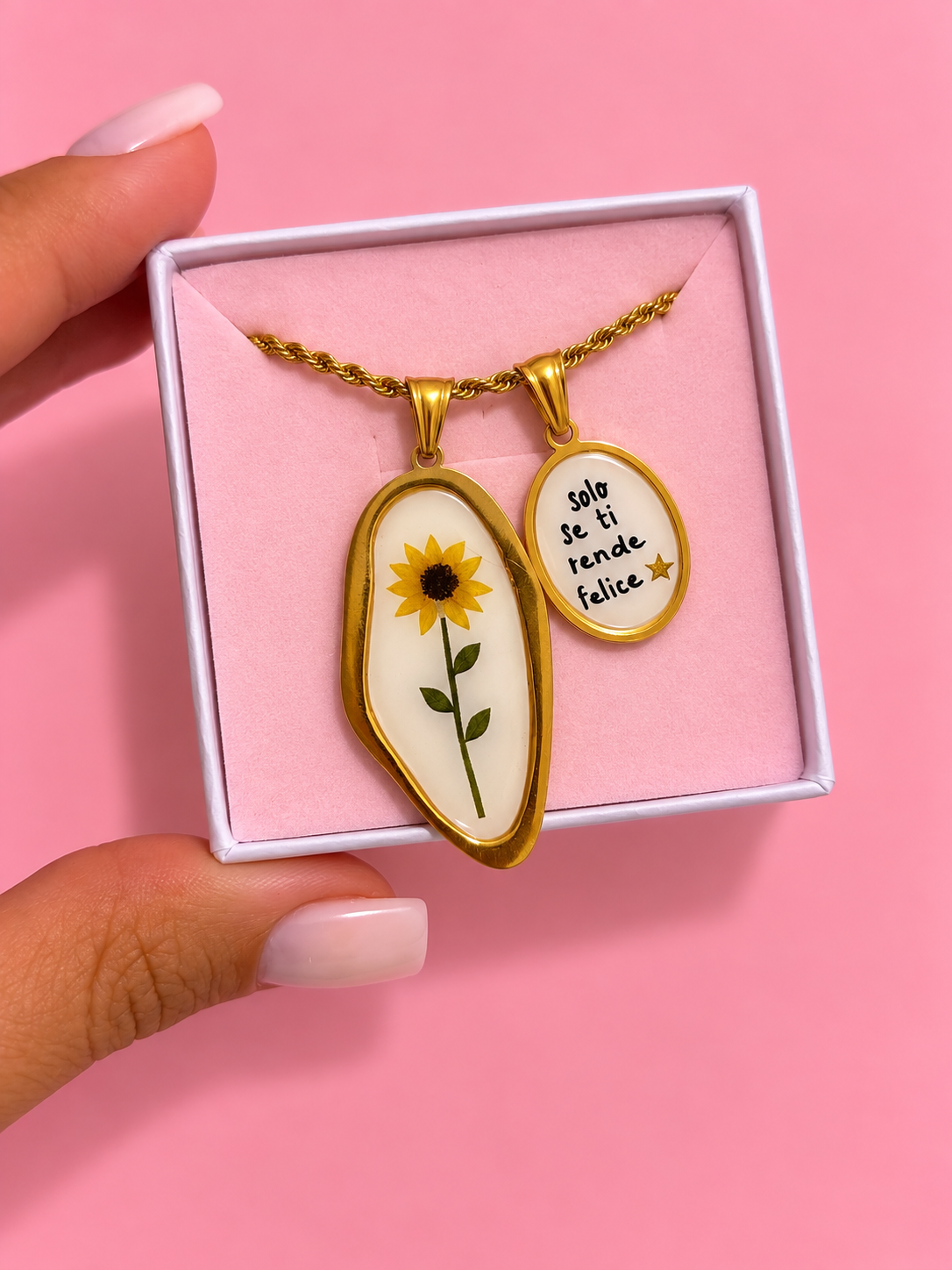 Collana Torchon FELICE E BASTA.