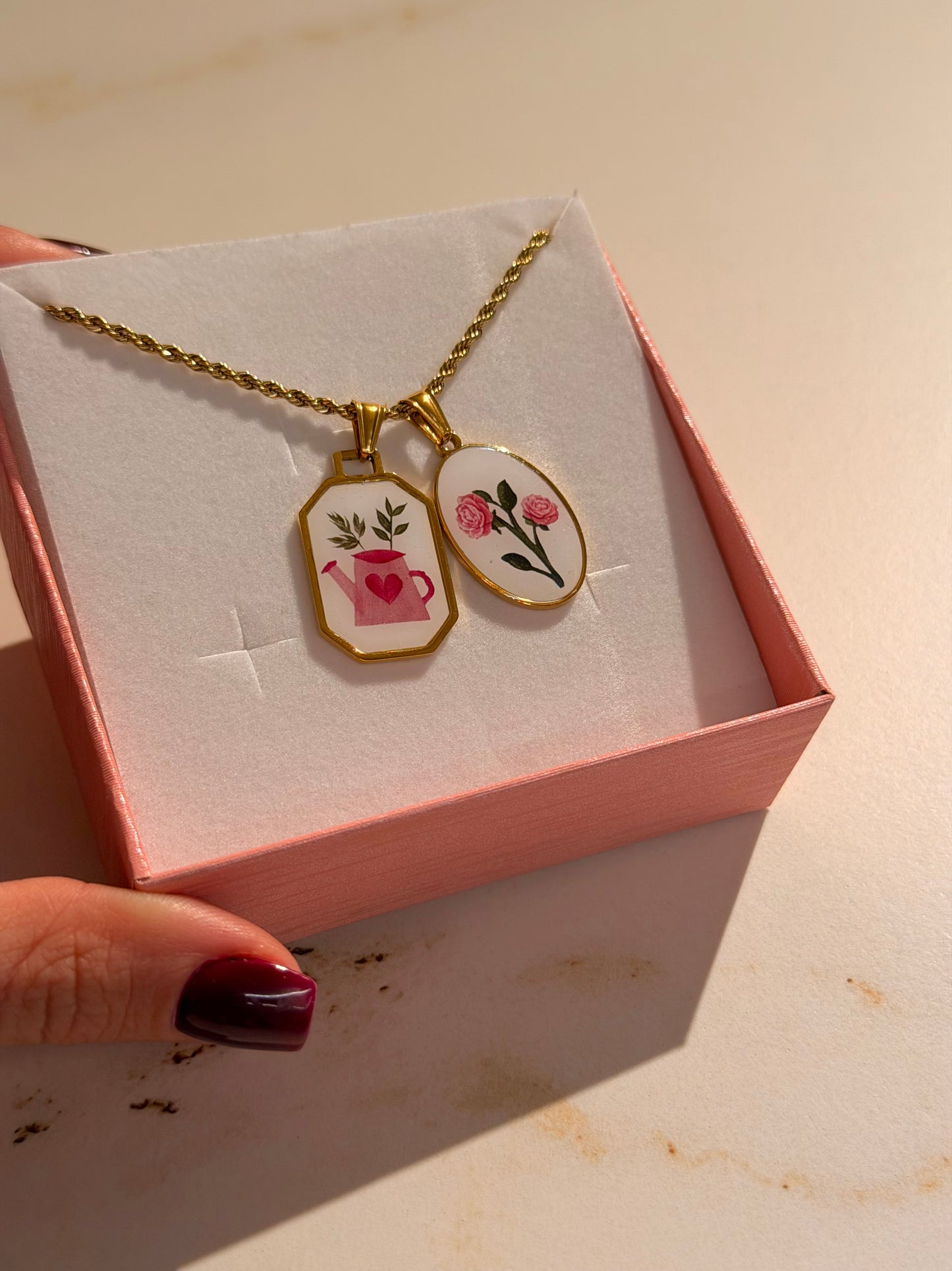 Collana TORCHON MI PRENDO CURA DI TE