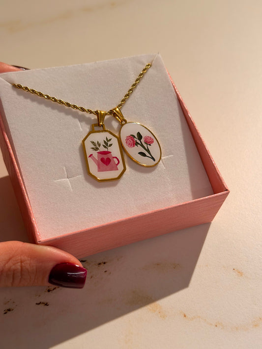 Collana TORCHON MI PRENDO CURA DI TE