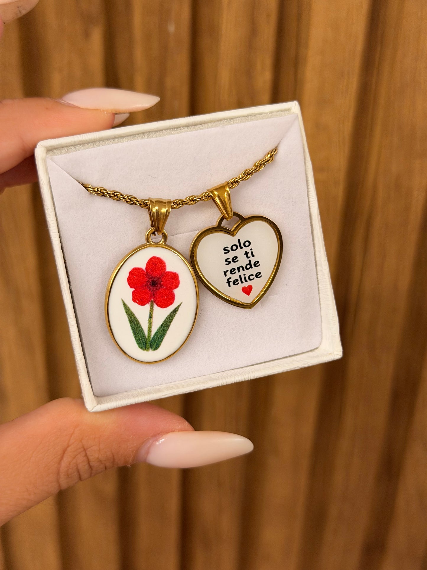 Collana Torchon FALLO SOLO PER TE