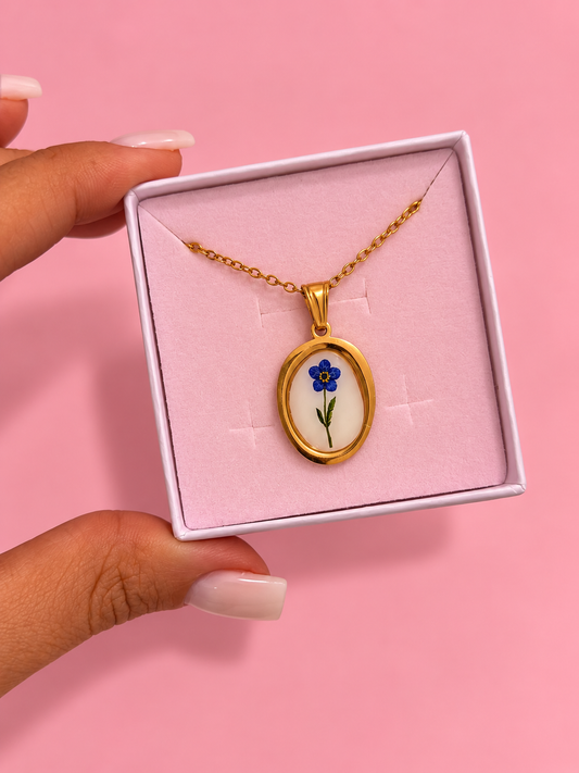 Collana FIORELLINO BLU