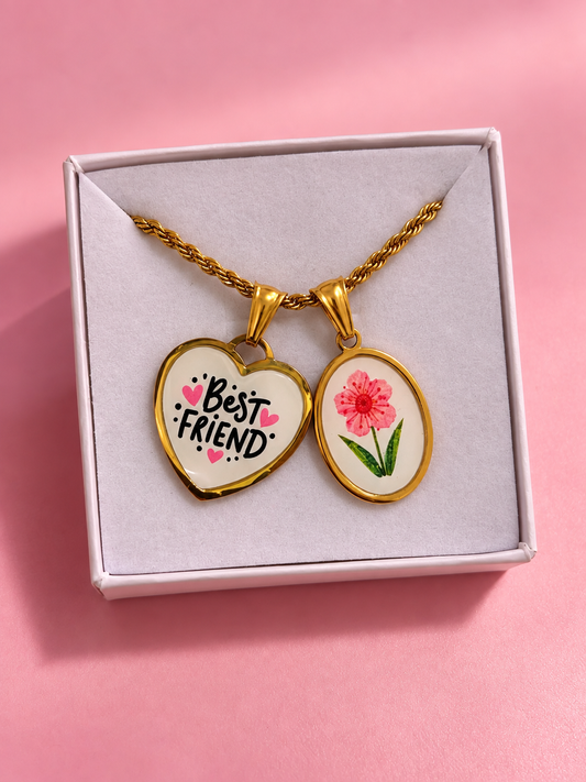 Collana Torchon AMICHE SEMPRE.