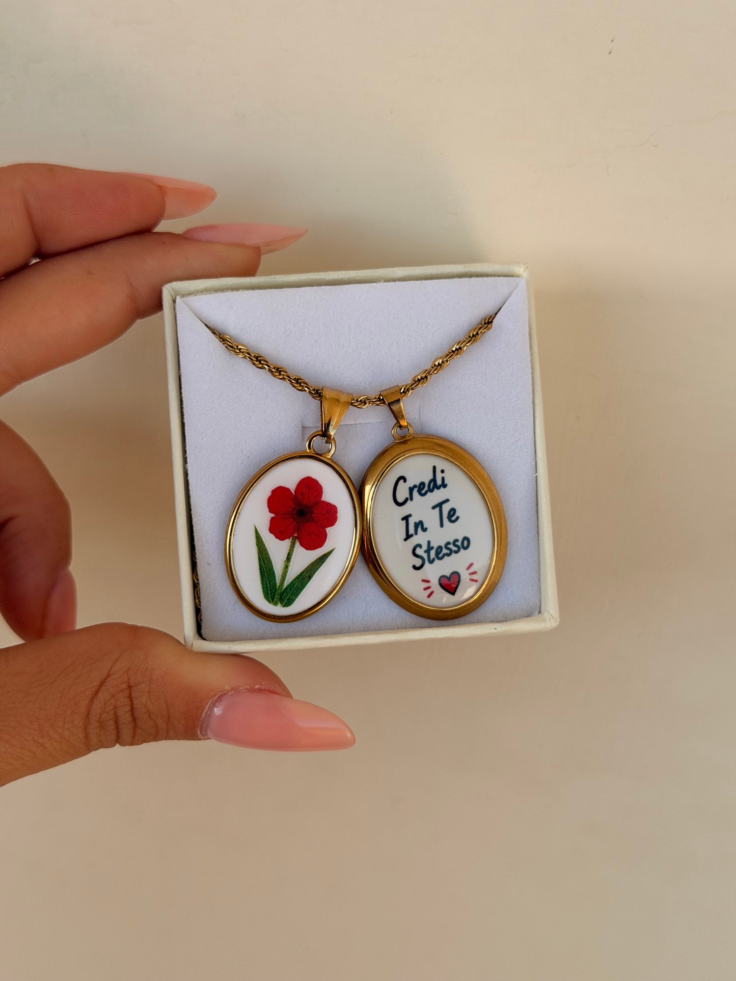 Collana Torchon CREDI IN TE STESSO