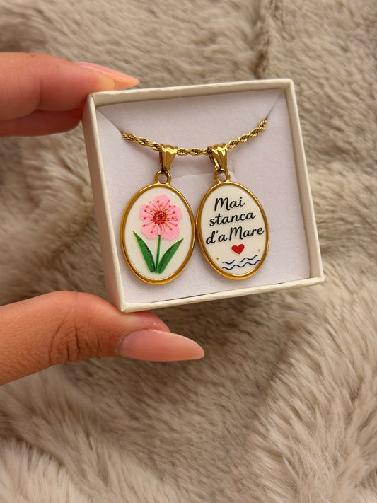 Collana Torchon MAI STANCA D’AMARE