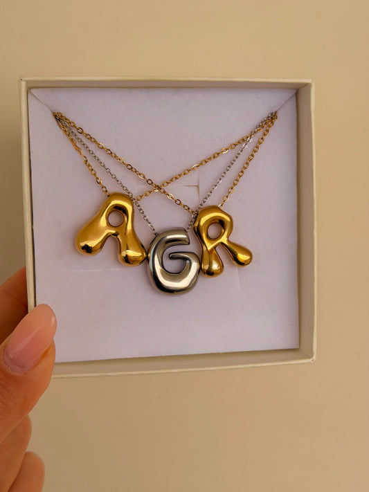 Collana Lettera Cartoon