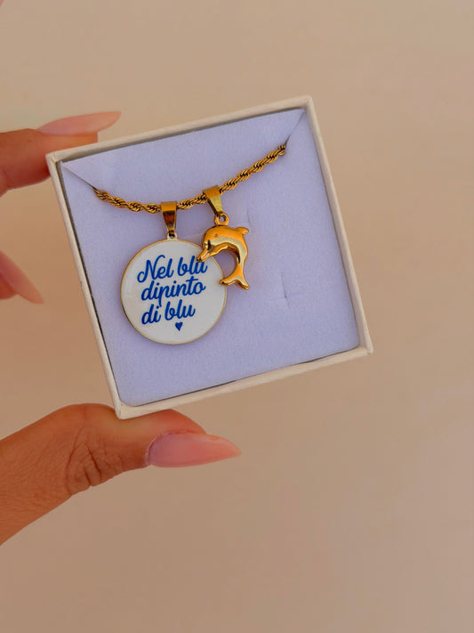 Collana NEL BLU DIPINTO DI BLU 2.0