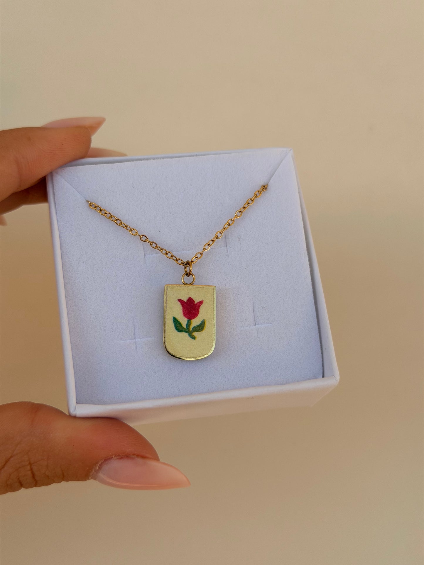 Collana ROSA DELICATA