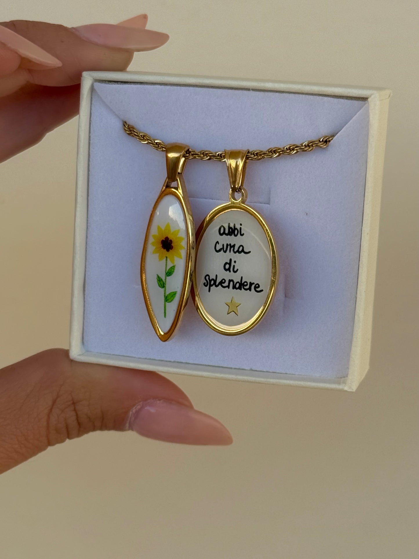 Collana ABBI CURA DI SPLENDERE