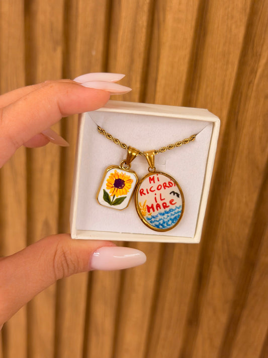 Collana Torchon MI RICORDI IL MARE