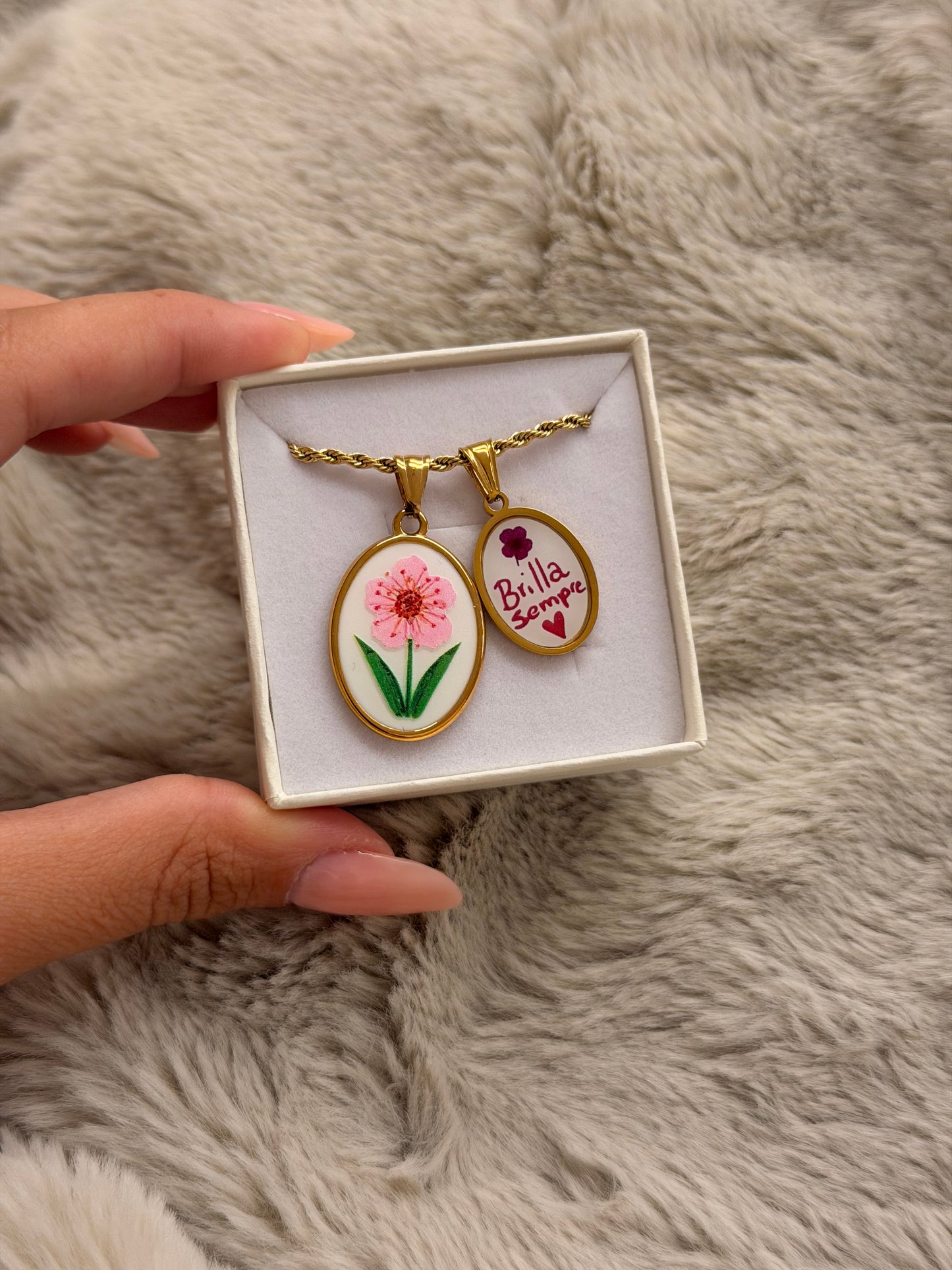 Collana Torchon FIORE CHE BRILLA