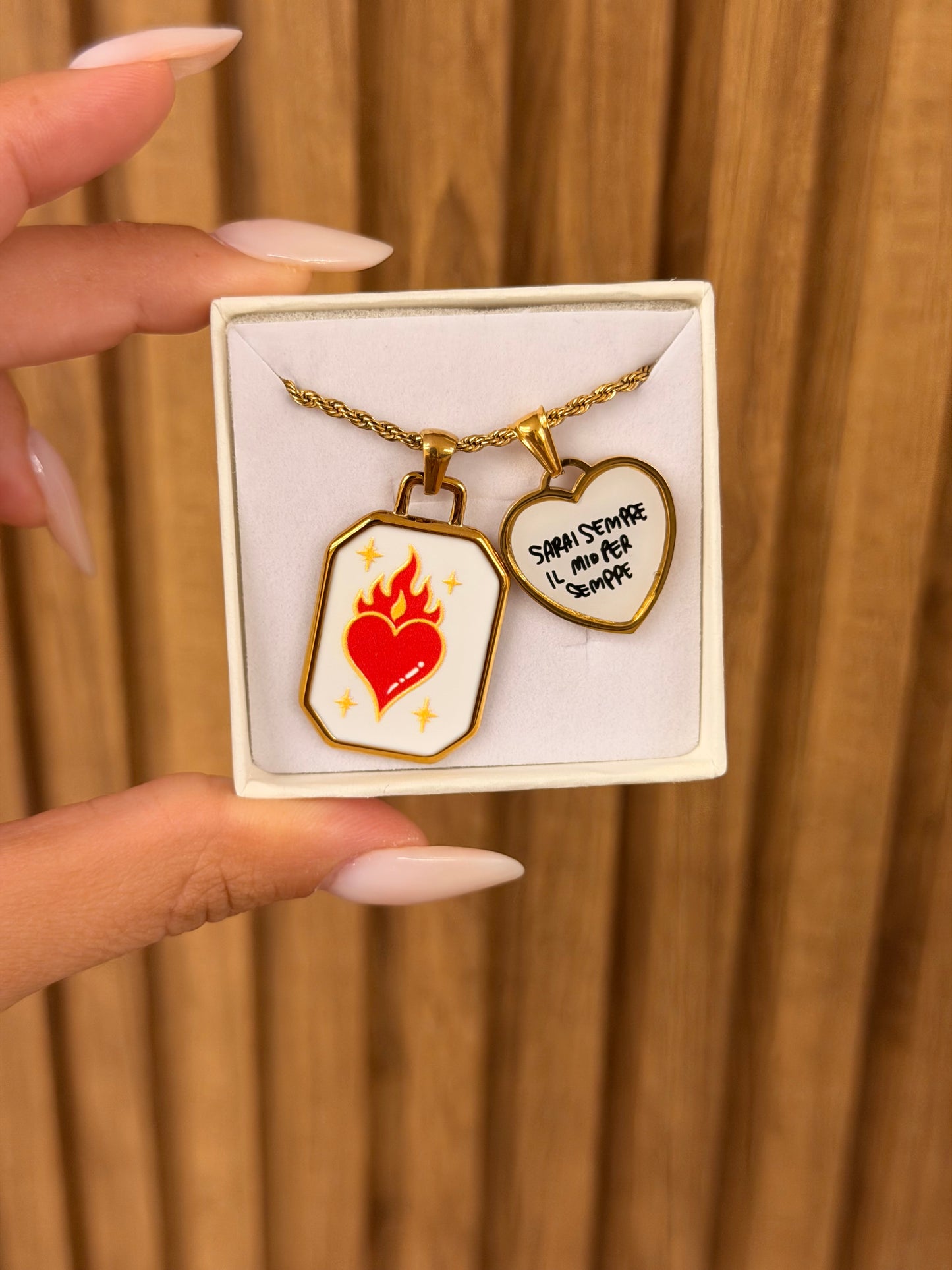 Collana Torchon AMORE INDISSOLUBILE