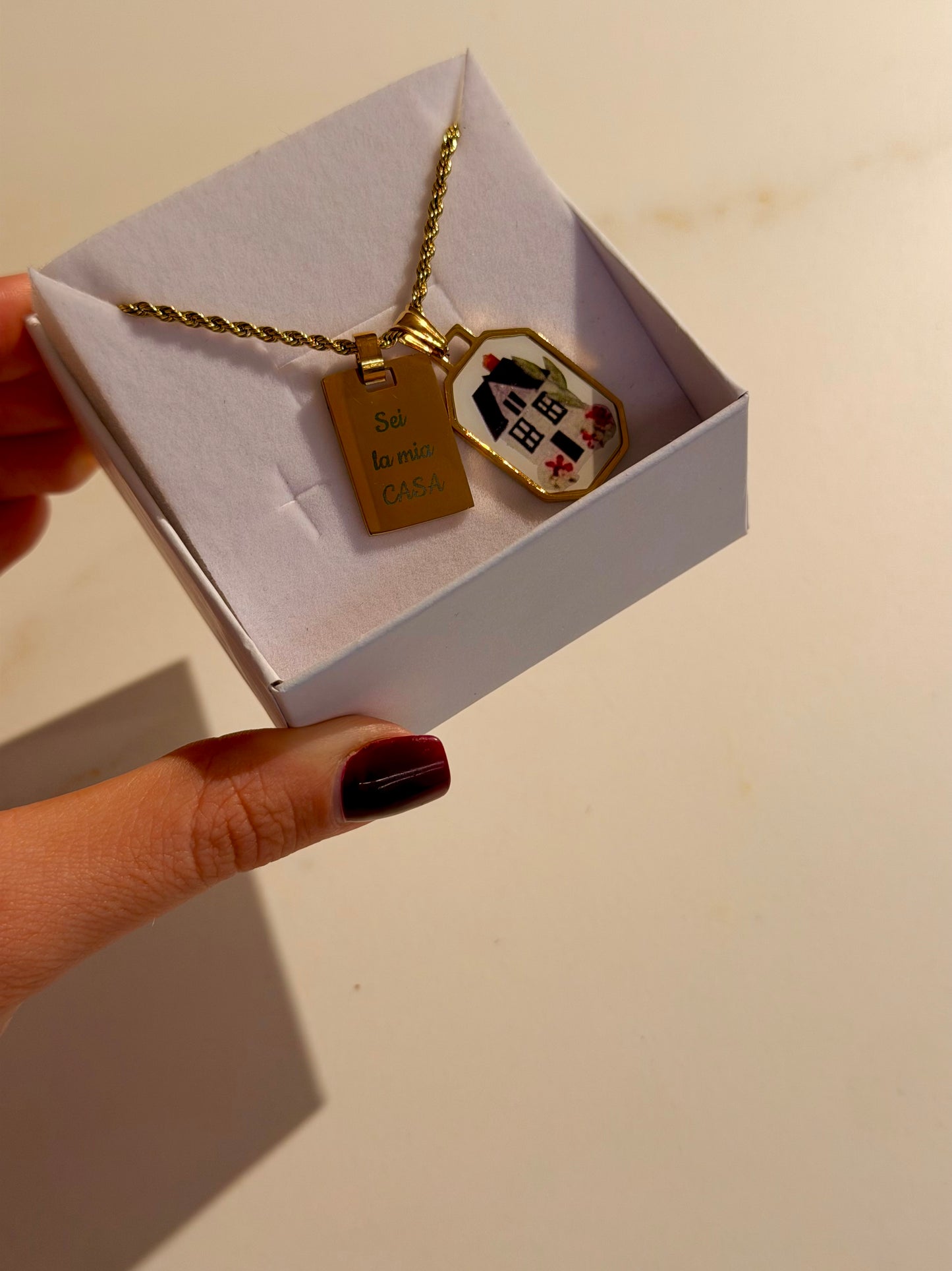 Collana torchon SEI LA MIA CASA