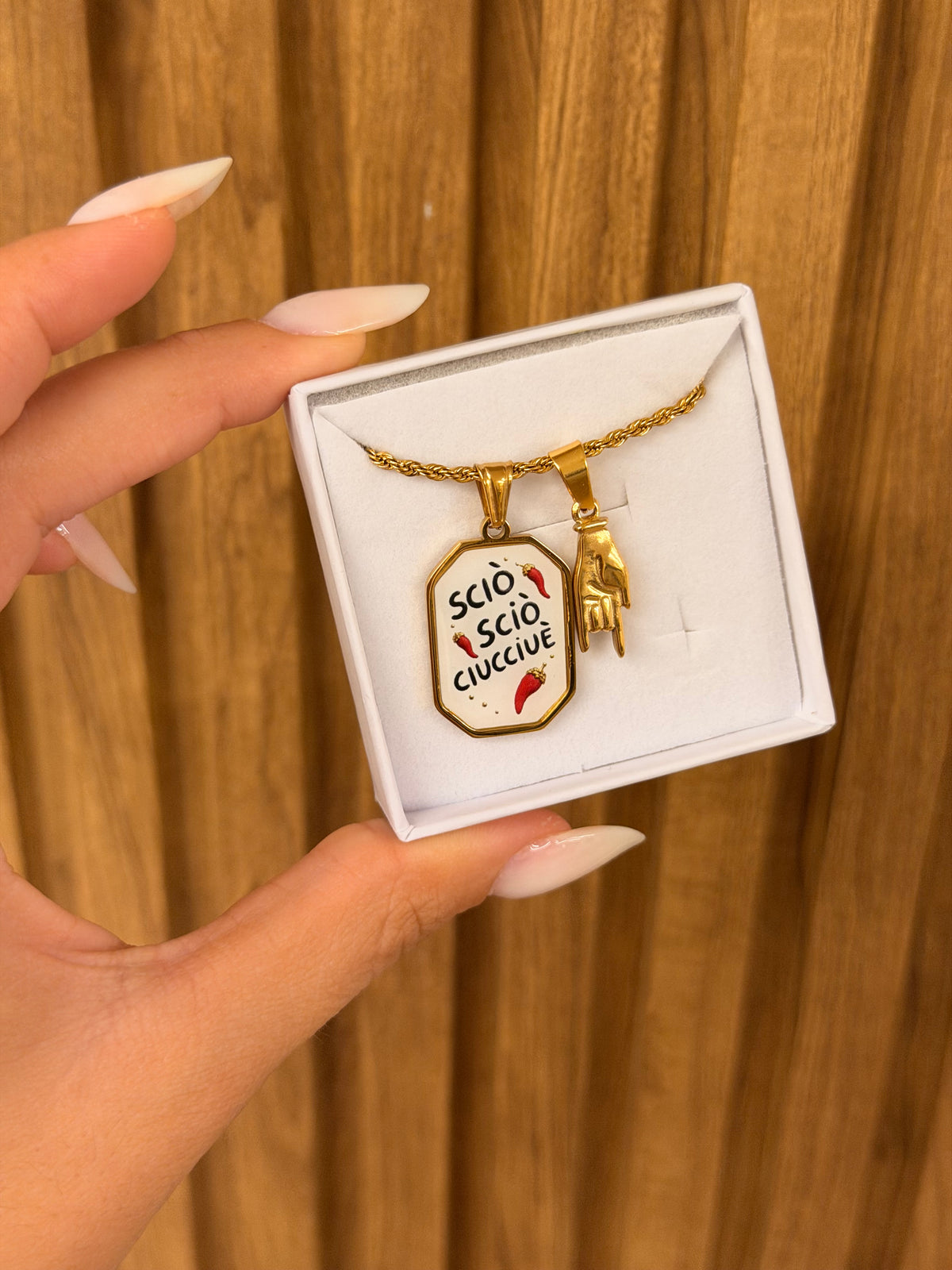 Collana Torchon SCIÒ SCIÒ