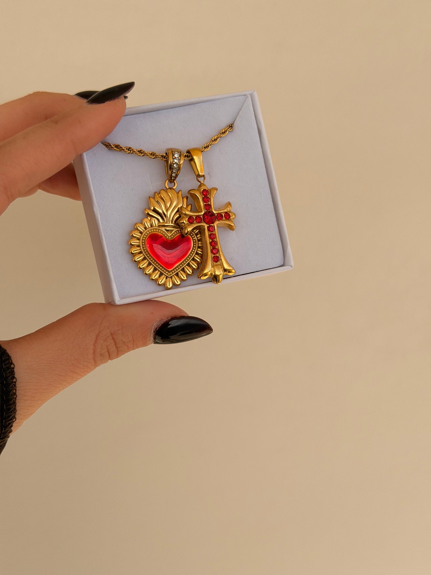 Collana CUORE CHE ARDE