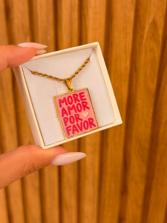 Collana Torchon MORE AMOR