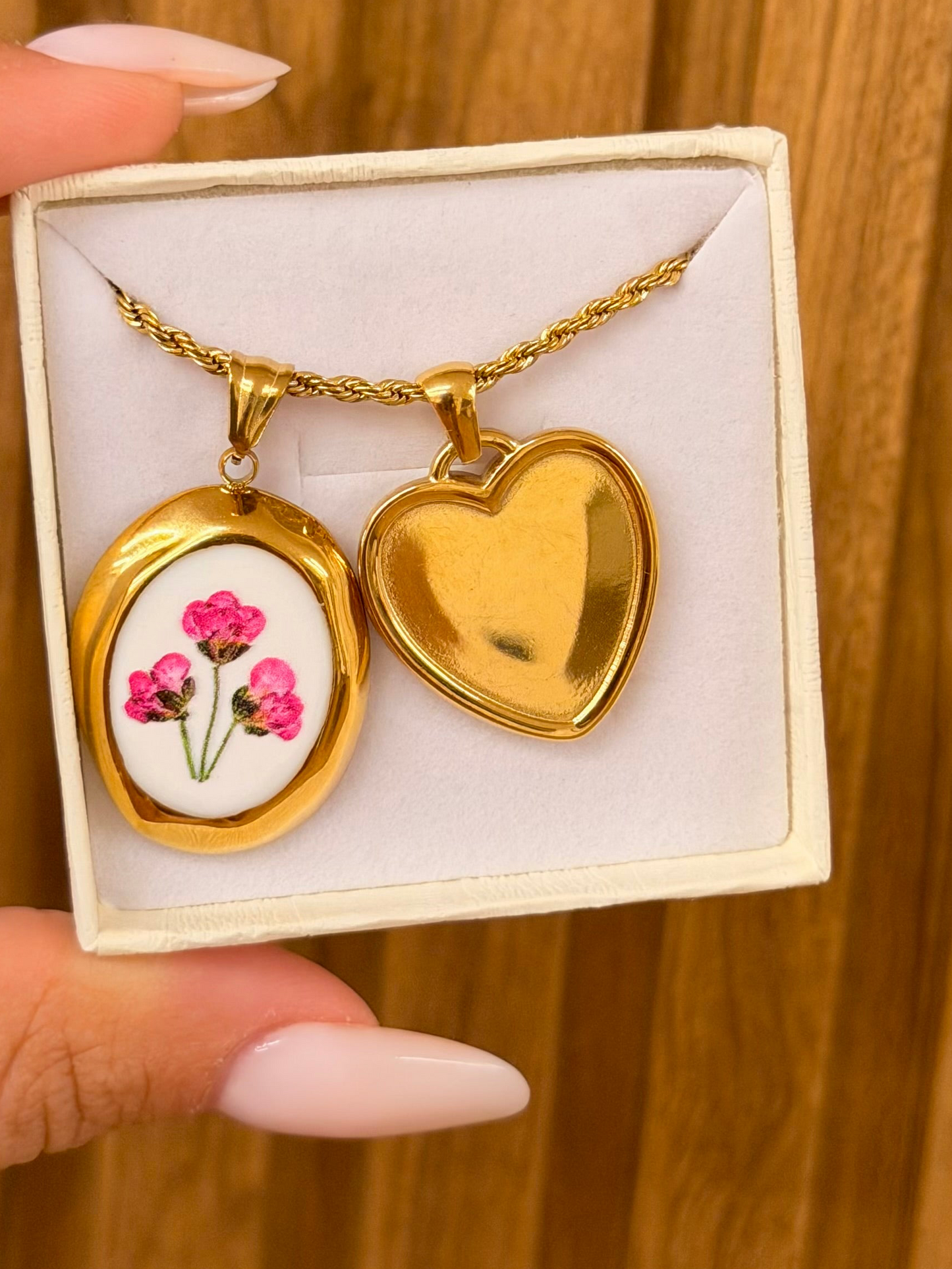 Collana Torchon AMORE IN FIORE
