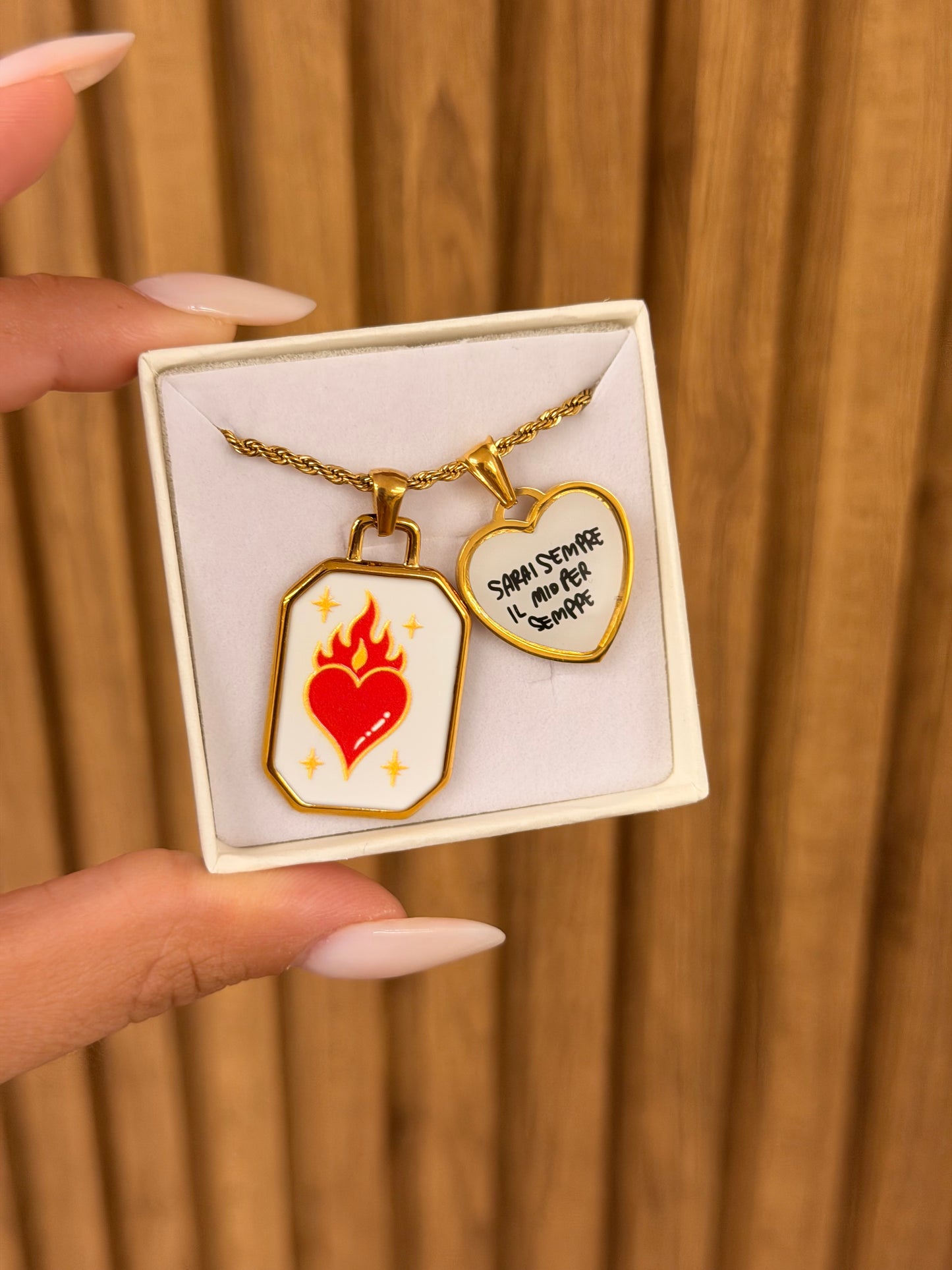 Collana Torchon AMORE INDISSOLUBILE